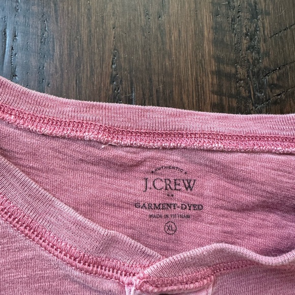 Red Knit Long Sleeve Shirt - Picture 2 of 4